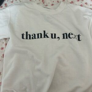 Ariana Grande Sweater, “Thank You, Next”